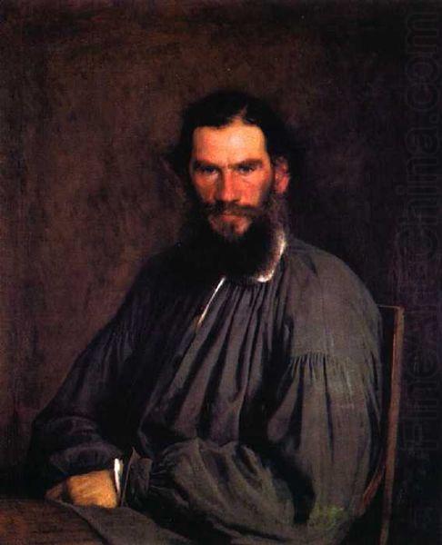 Ivan Kramskoi Leo Tolstoy china oil painting image